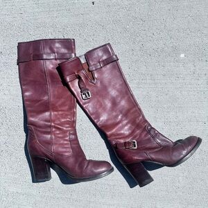 MICHAEL Michael Kors leather boots 8.5